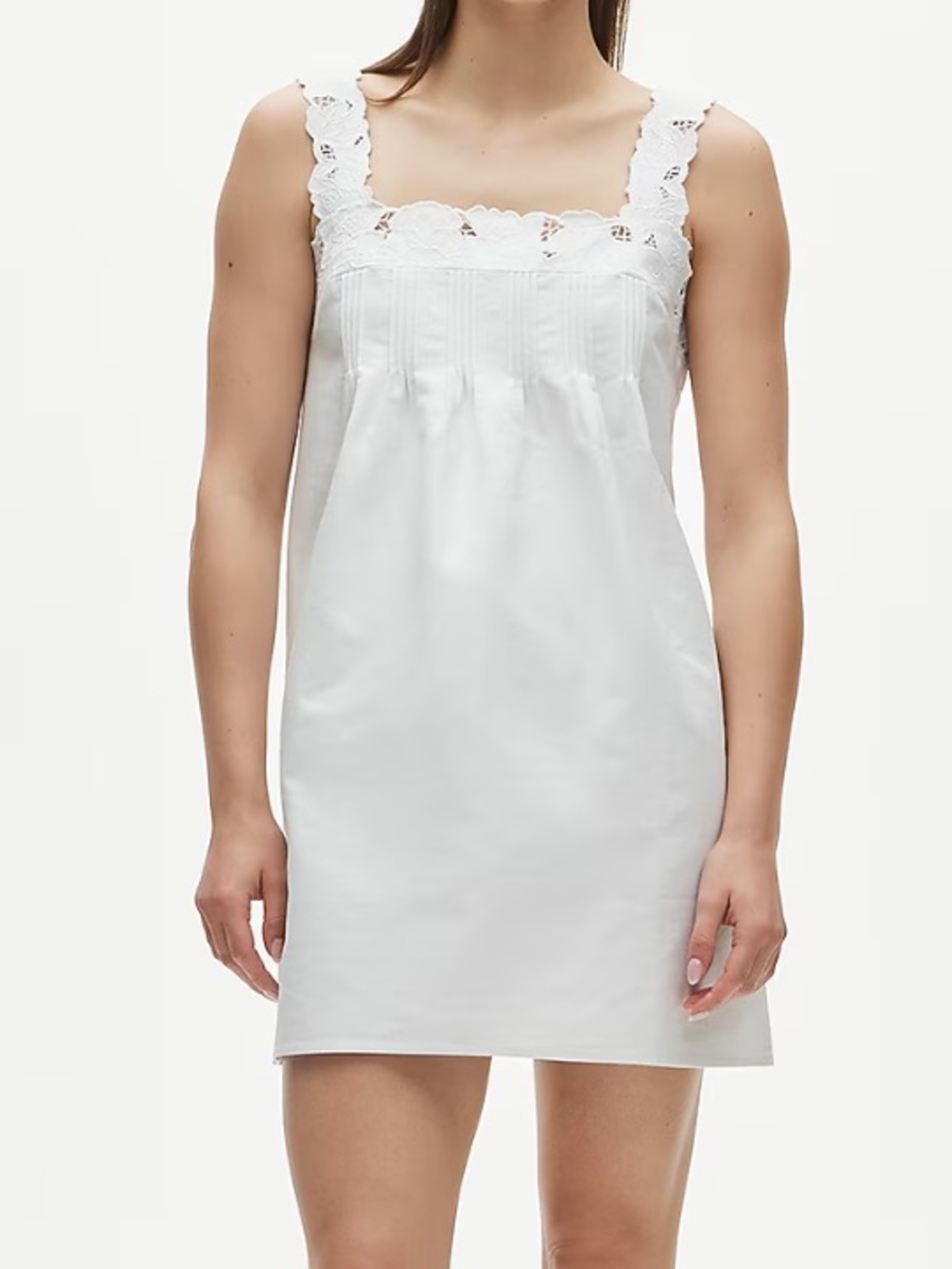 J.Crew NWT Ondine Mini Dress white Eyelet Floral Size XXS CU782